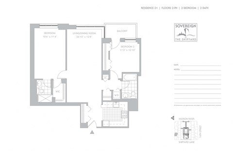 a floor plan of a house with a lot of furniture and a planter